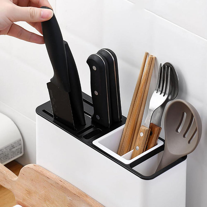 Tableware Storage Holders Kitchen Knife Plastic Storages Racks for Kitchen  Convenience Cabinet - Passion Present 