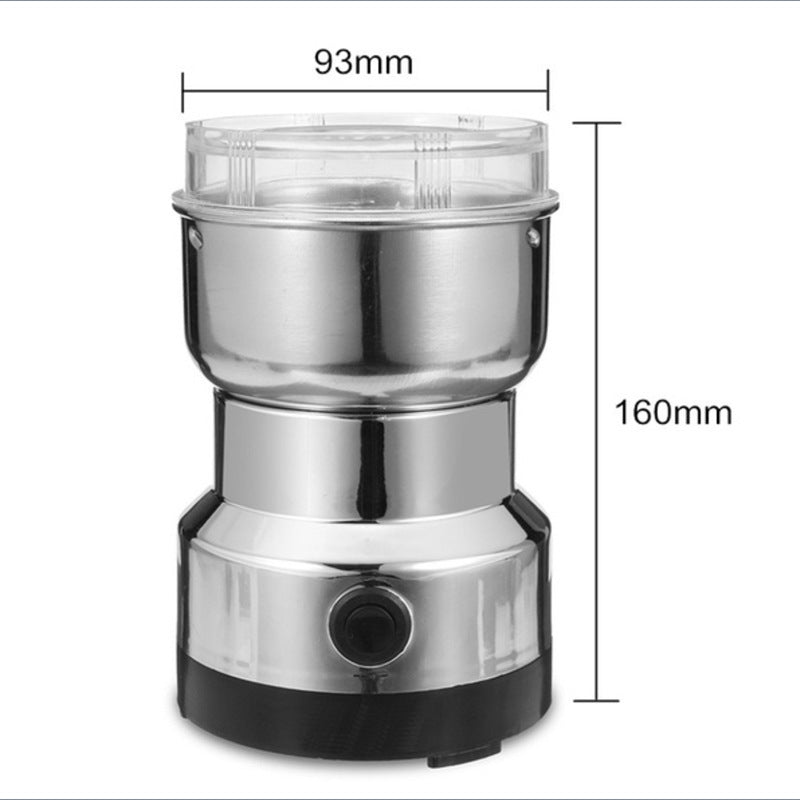 Stainless steel grinder electric coffee bean grinder household grinder - Passion Present 