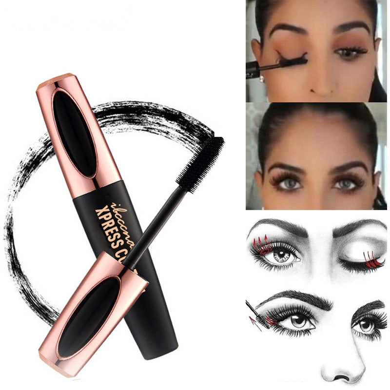 4D Silk Fiber Lash Mascara Waterproof Rimel - Passion Present 