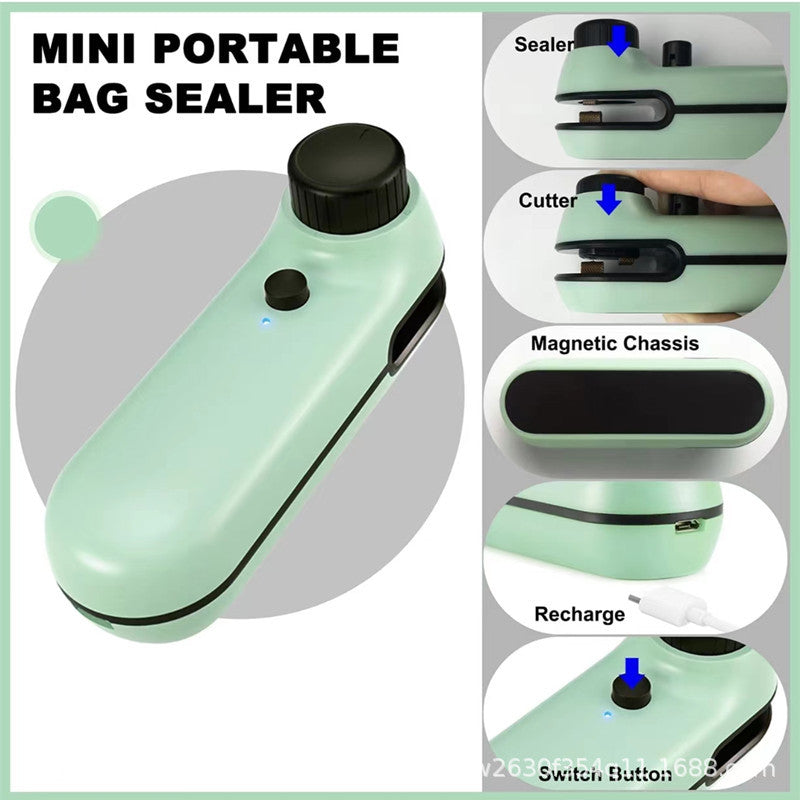 Mini rechargeable bag sealer sealing machine - Passion Present 